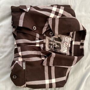 Dixon Black and White the Decade Flannel